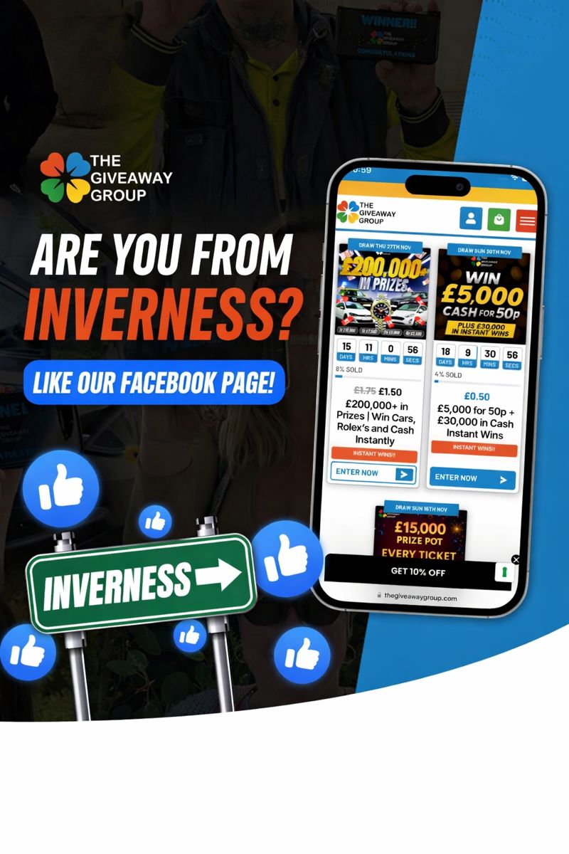The Giveaway Group Facebook ad