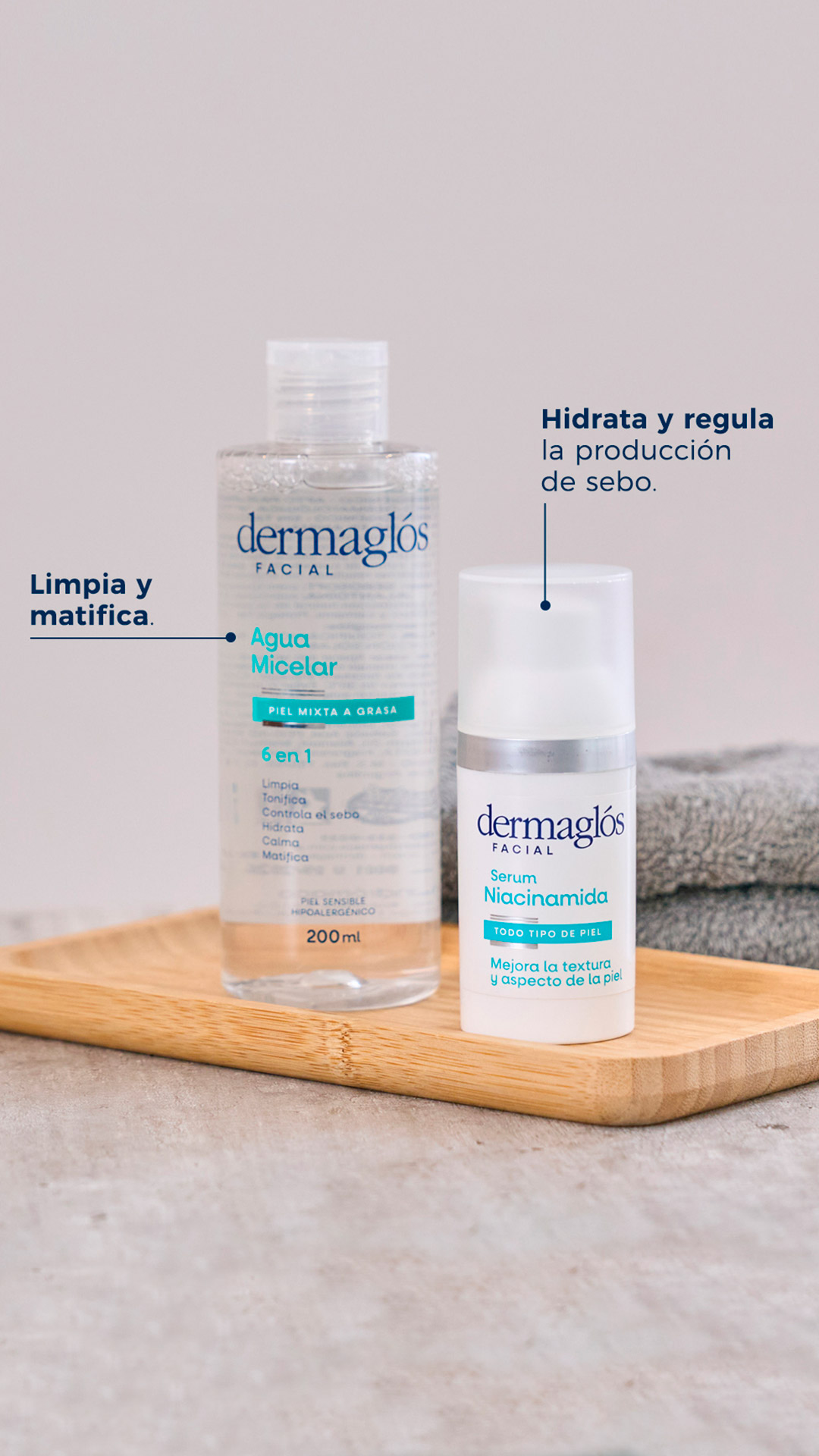 Dermaglós Facebook ad