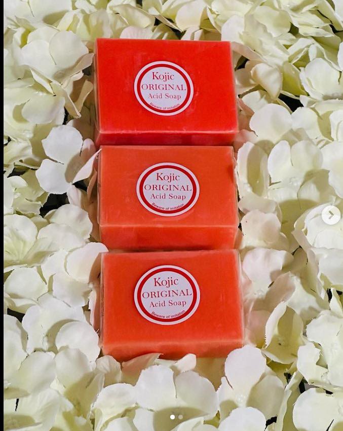 Blissful Beauty Indulgence Facebook ad: Have you tried our amazing Kojic Acid Soaps…
