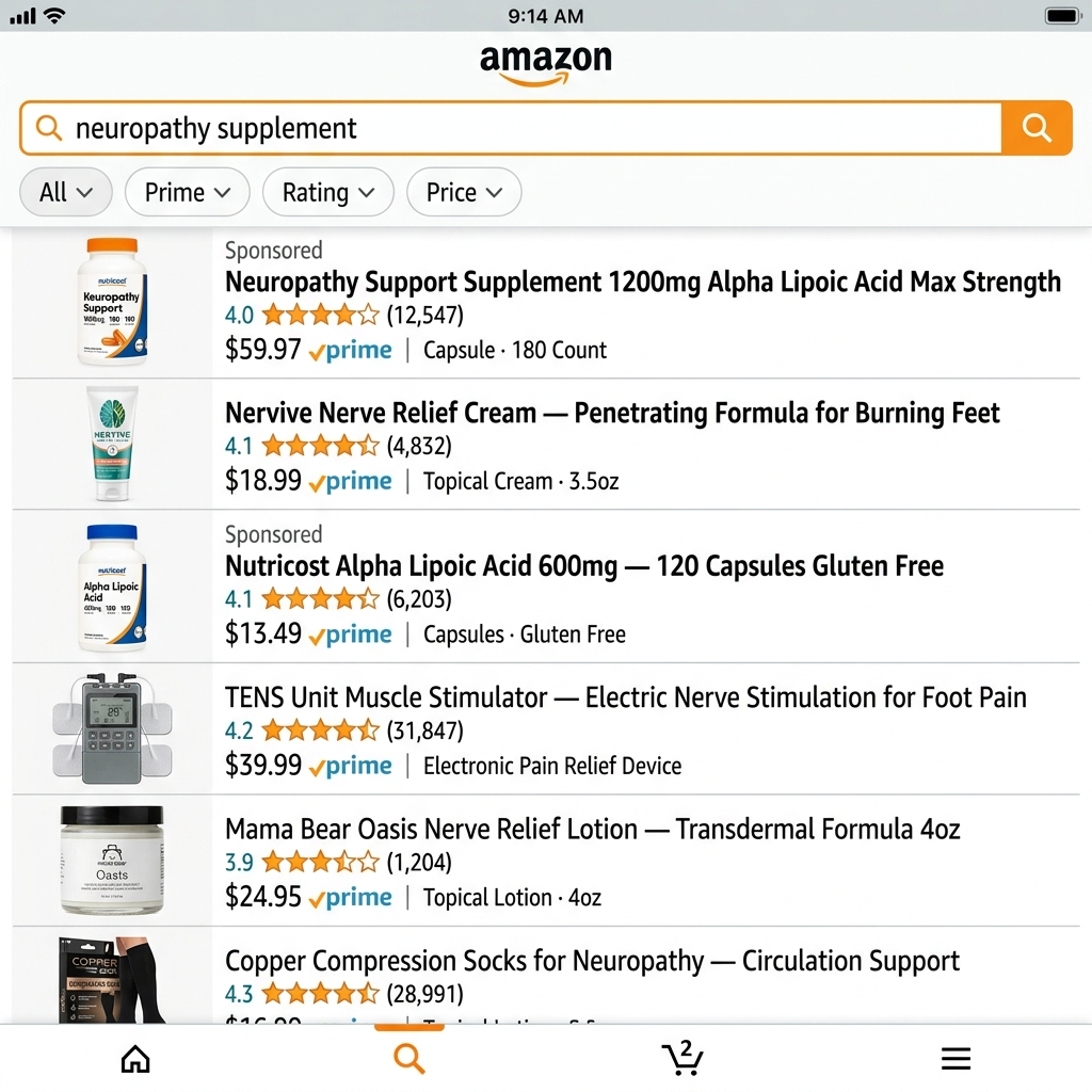 Margaret Collins Facebook ad: I Tried 6 Neuropathy Solutions. Five Failed. Only One…