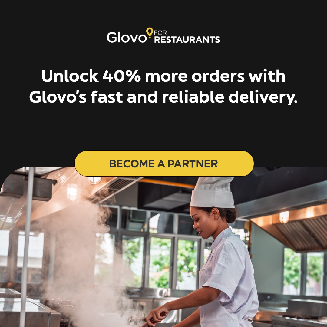 Glovo Facebook ad
