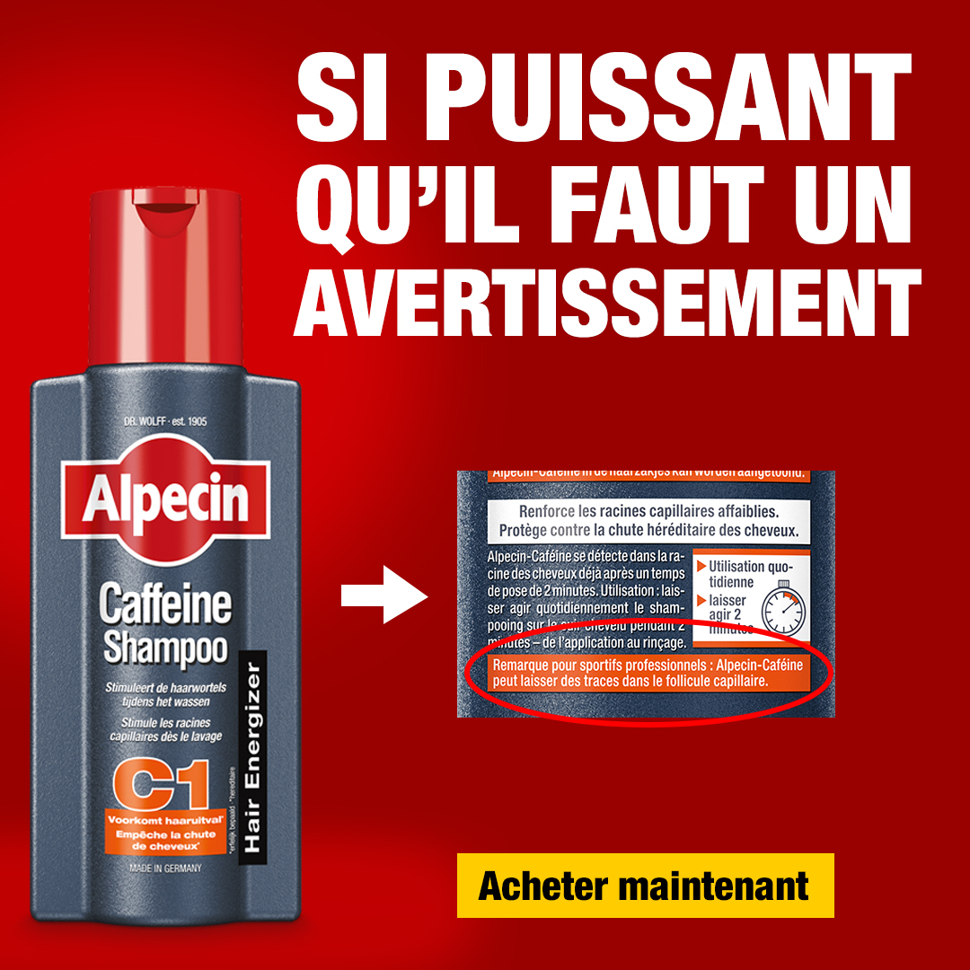 Alpecin Facebook ad