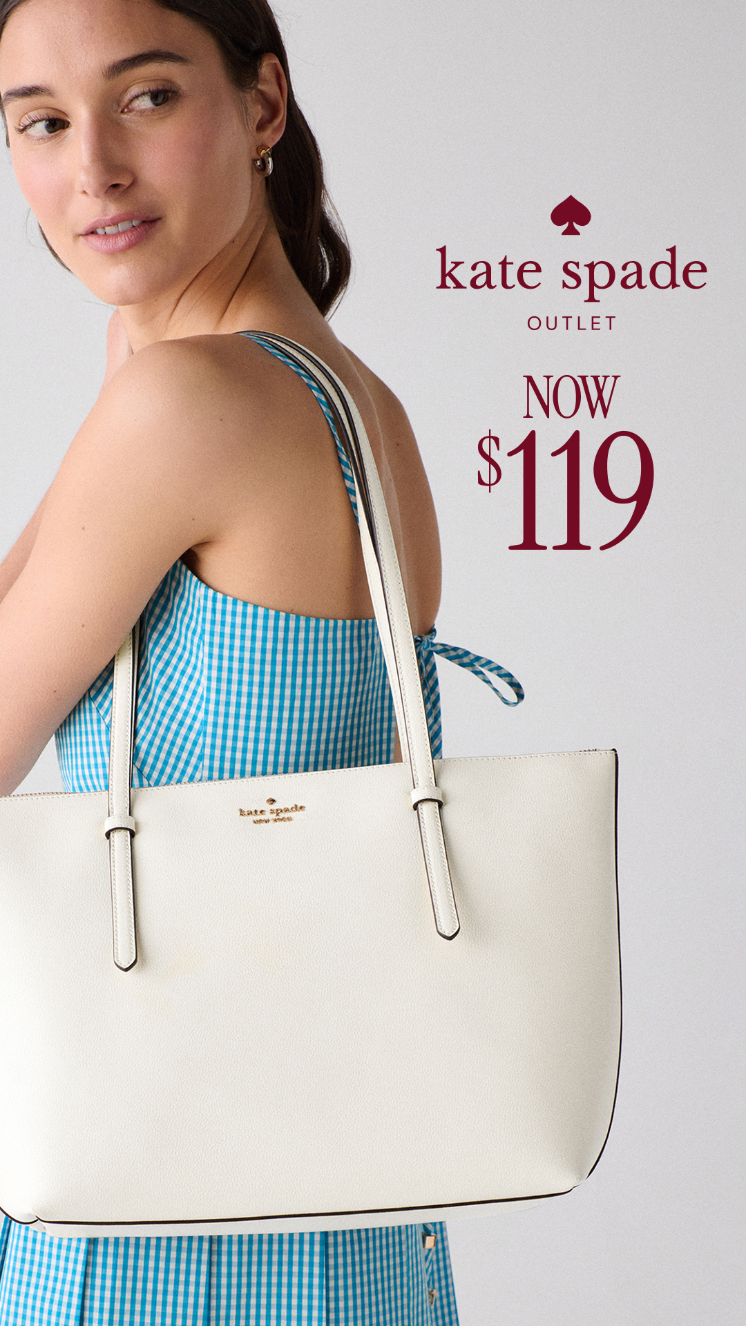 kate spade new york Facebook ad