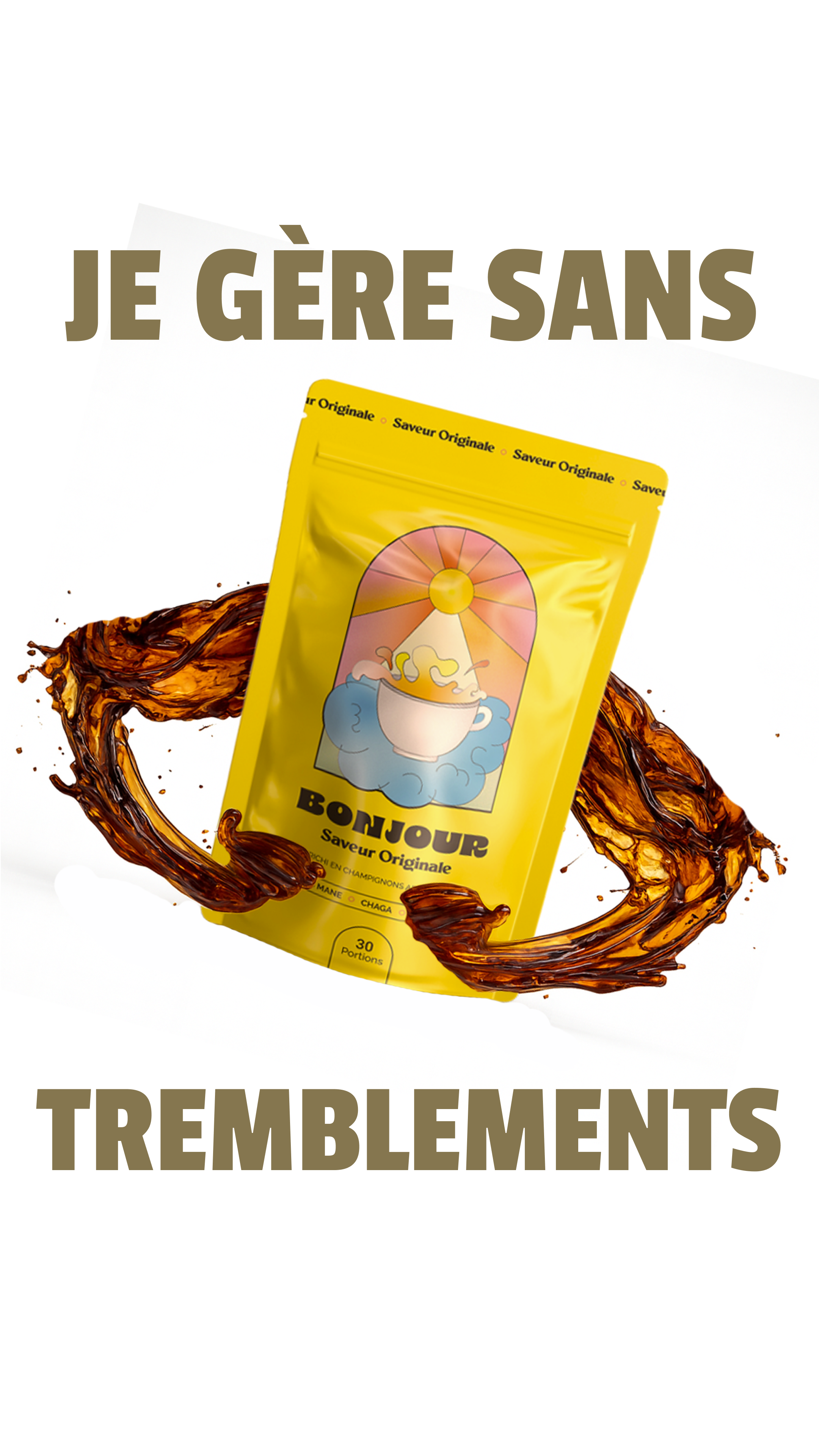 Bonjour Facebook ad