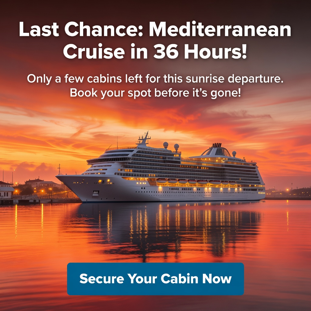 SeekerHub Search Deals Facebook ad: Are Last Minute Cruise Deals Actually Worth It?
