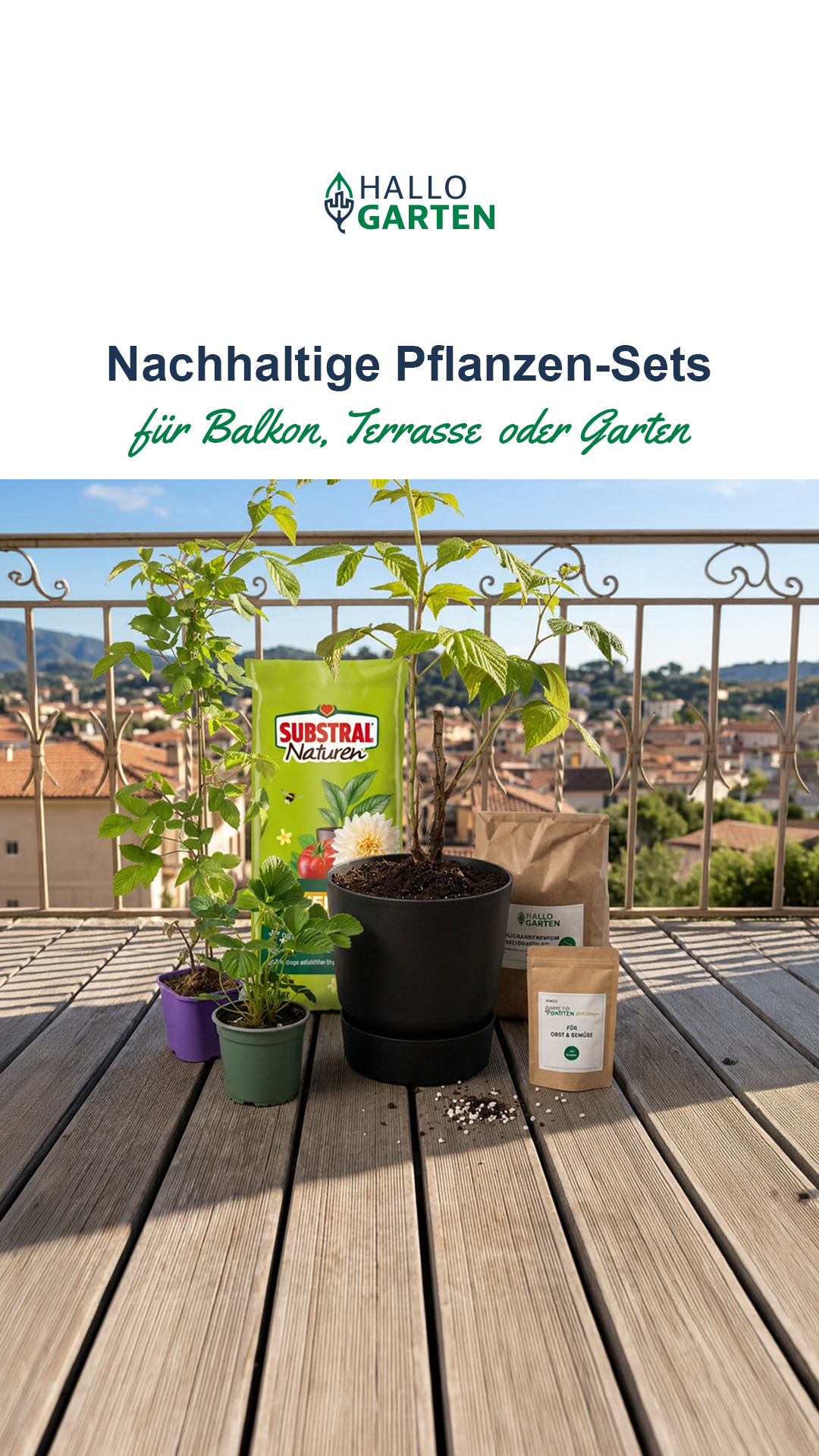 Hallo Garten Facebook ad from Apr 1, 2026
