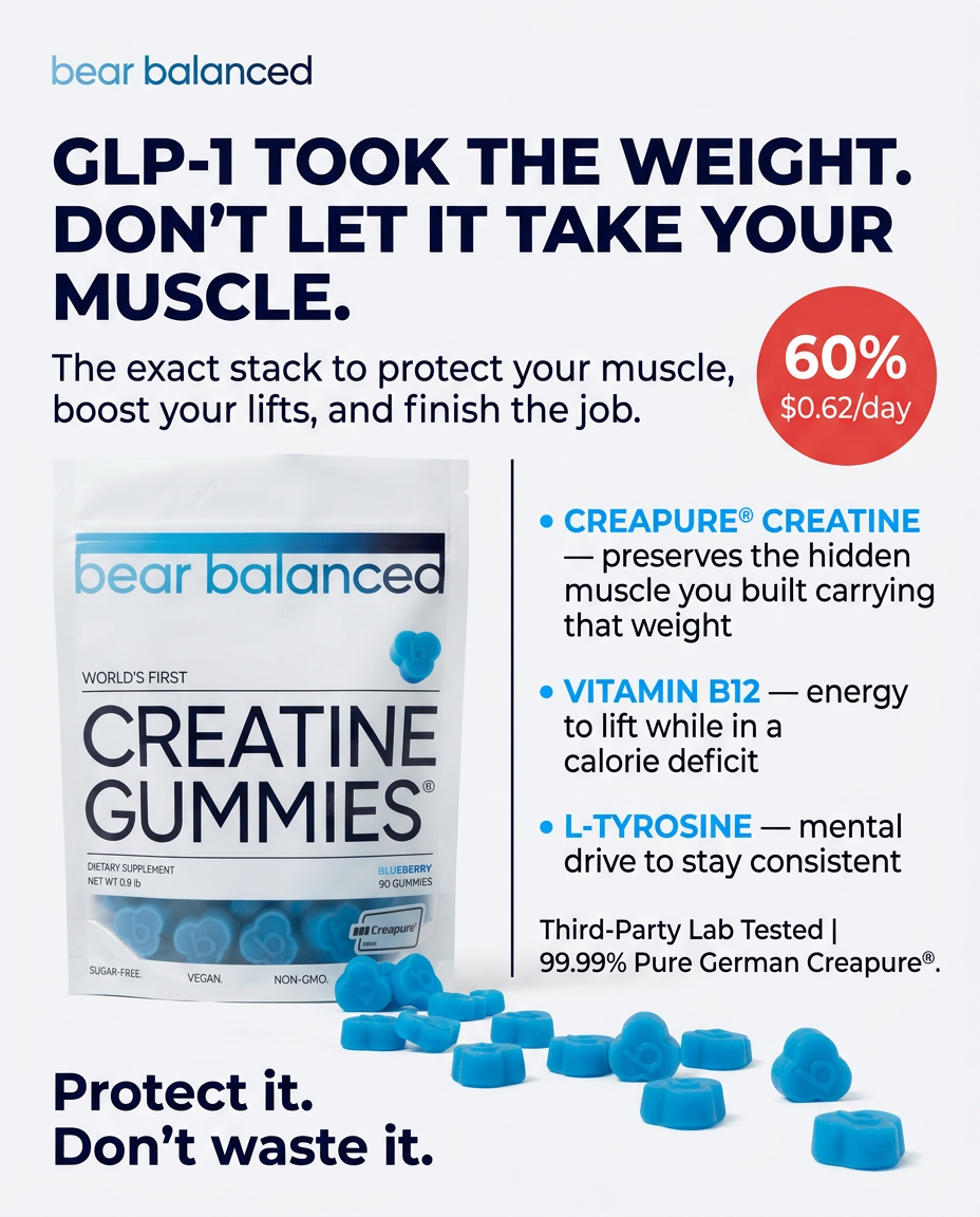 Creatine Gummy Facebook ad