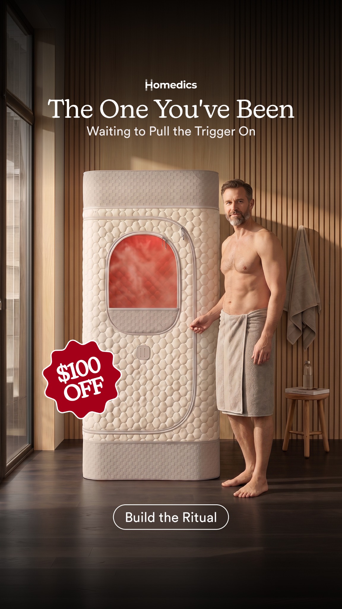 Homedics Facebook ad