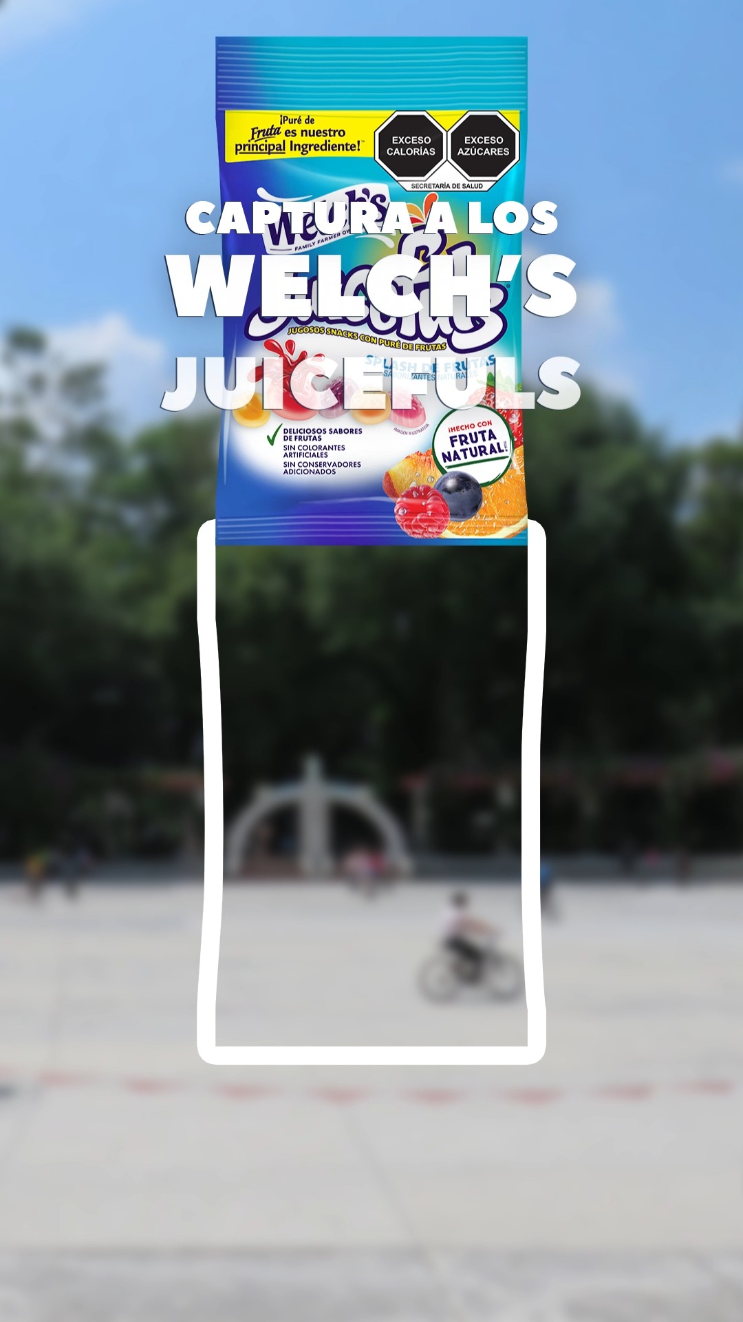 Welch’s Fruit Snacks Facebook ad: Este reto es para todos los Snack Fans…