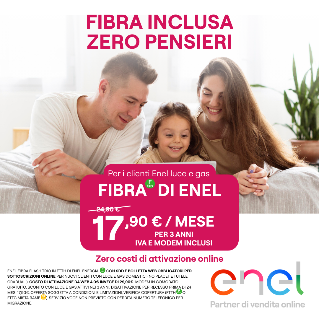 Offerte Luce & Gas Facebook ad from Jan 30, 2026