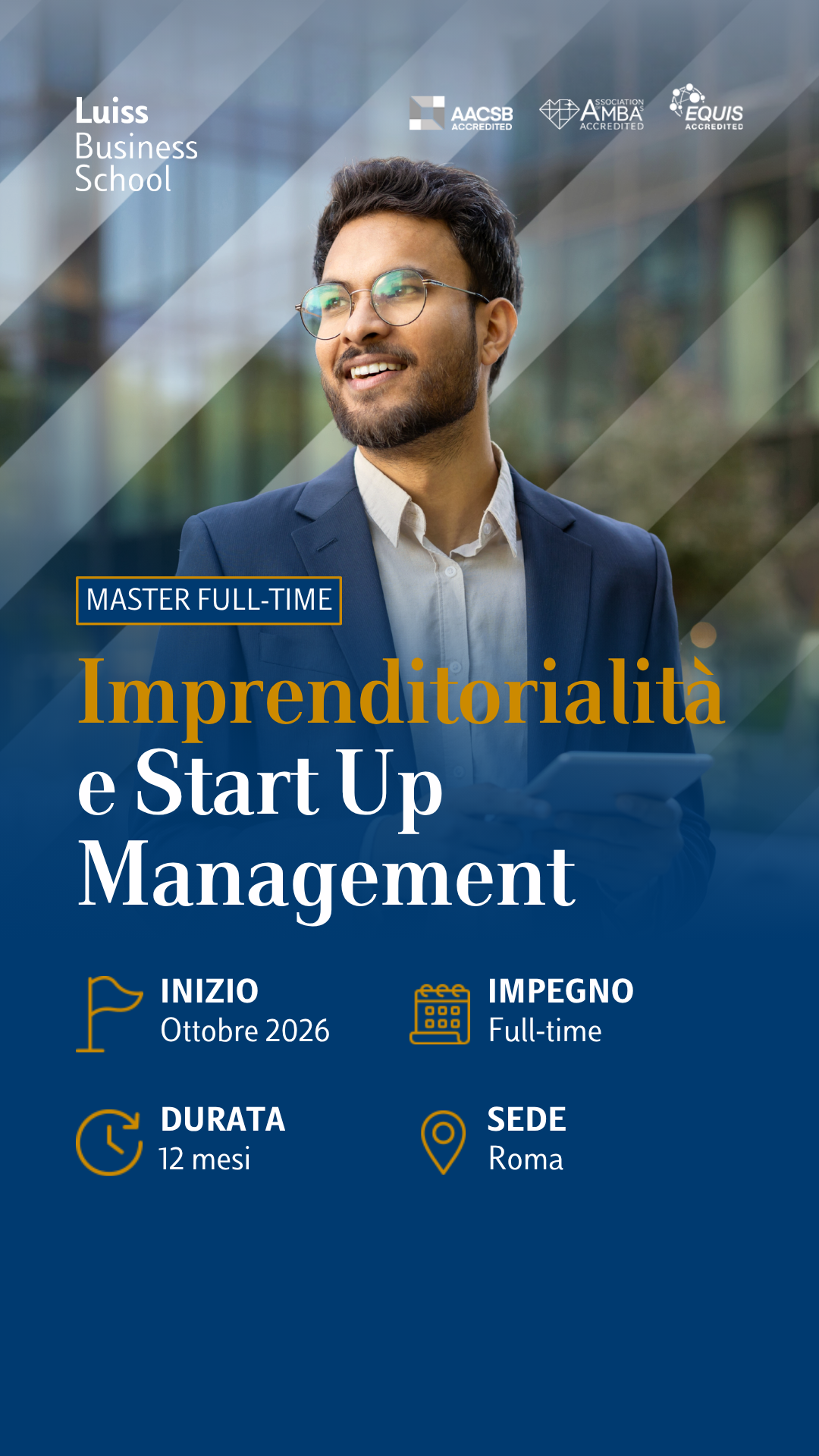 Luiss Business School Facebook ad