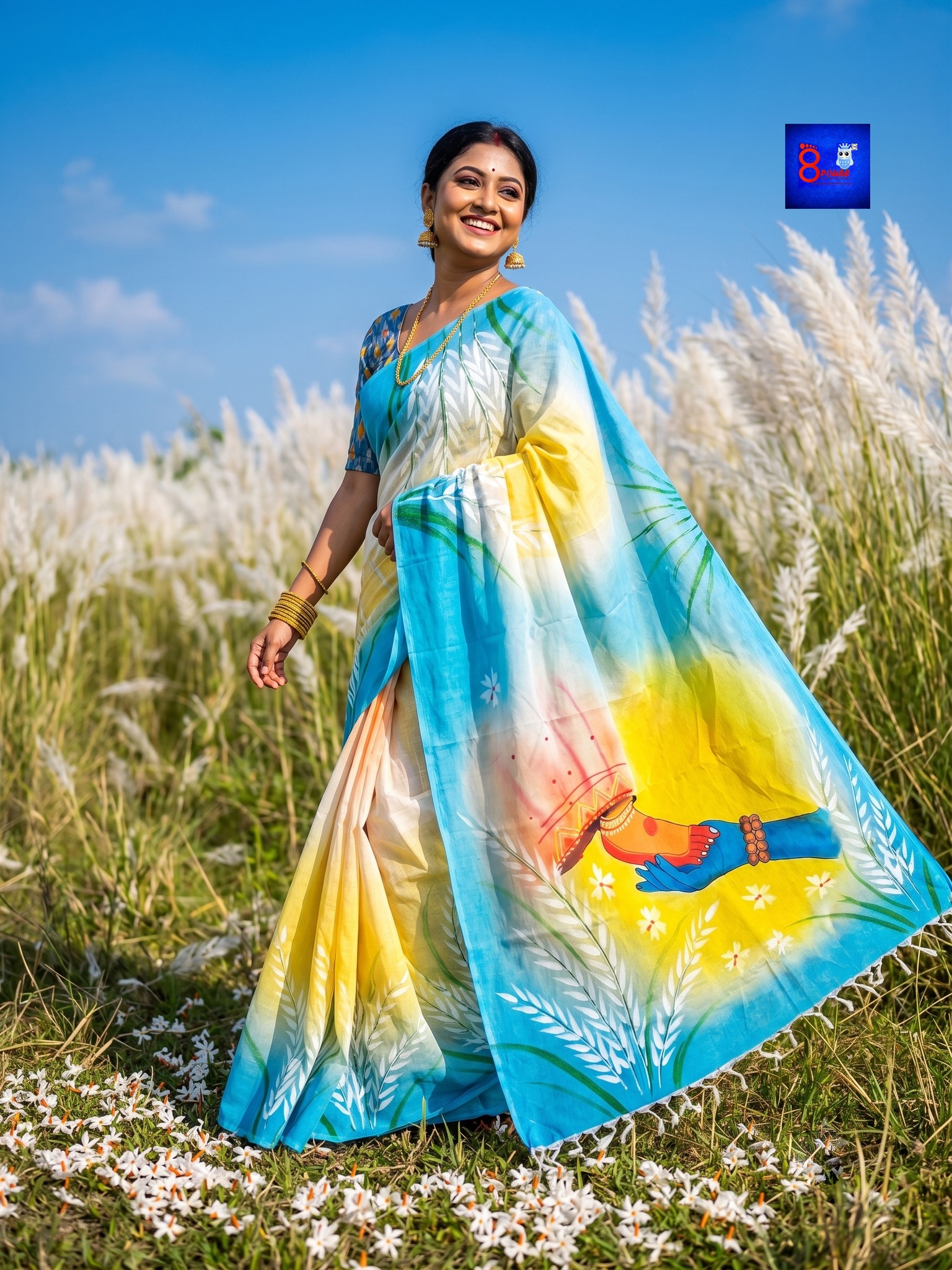 8Poure Facebook ad: Celebrate the spirit of Durga Puja 2026 in…