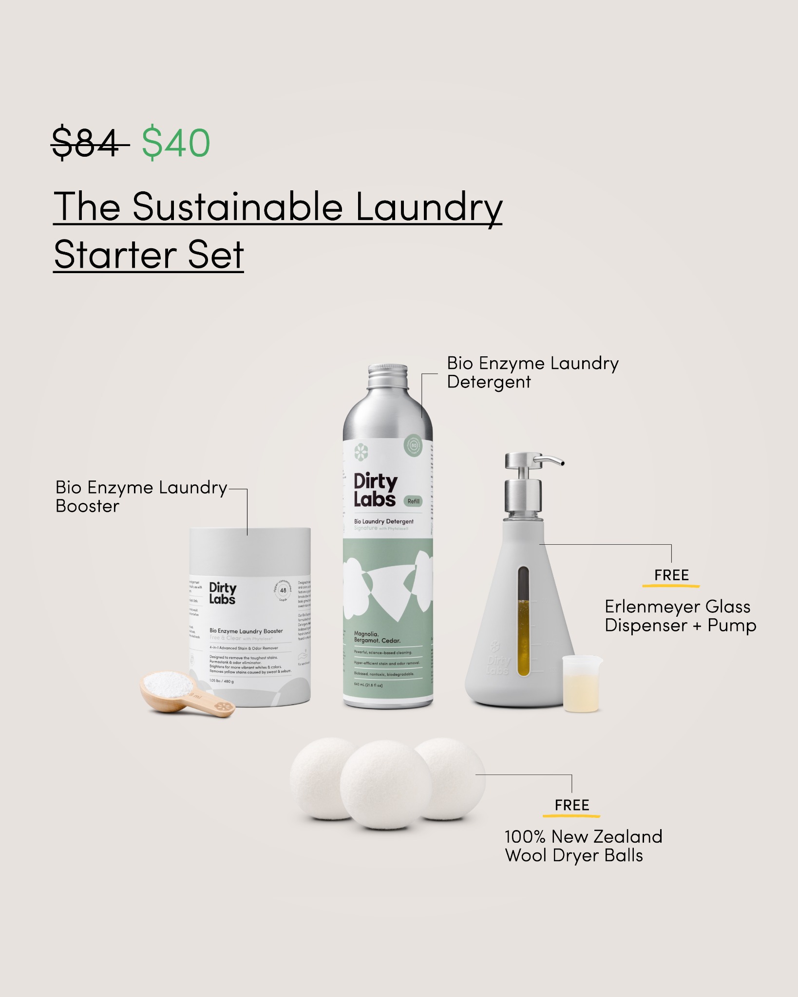 Dirty Labs Facebook ad
