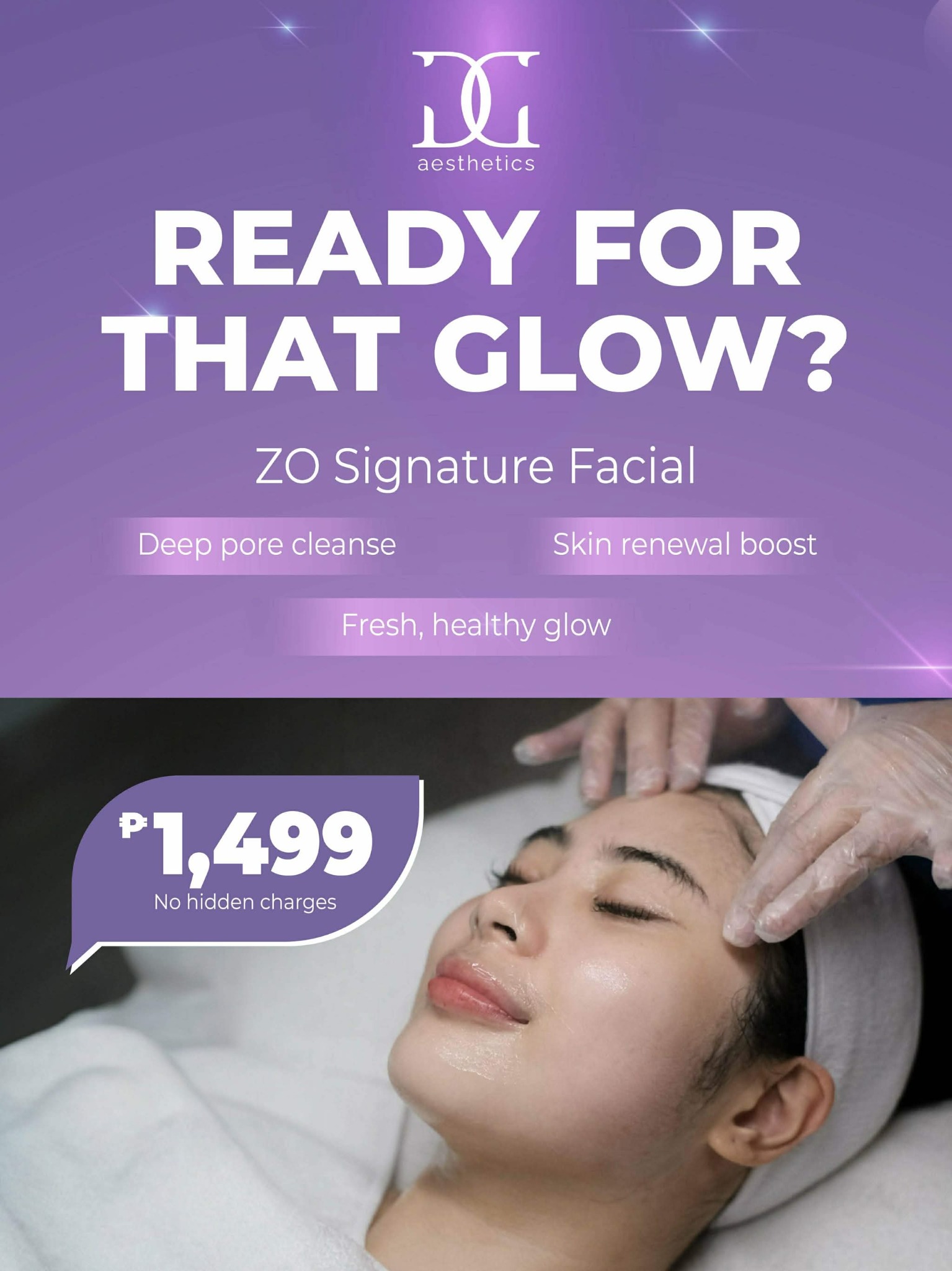 DG Aesthetics MD Clinic - Balanga City Facebook ad