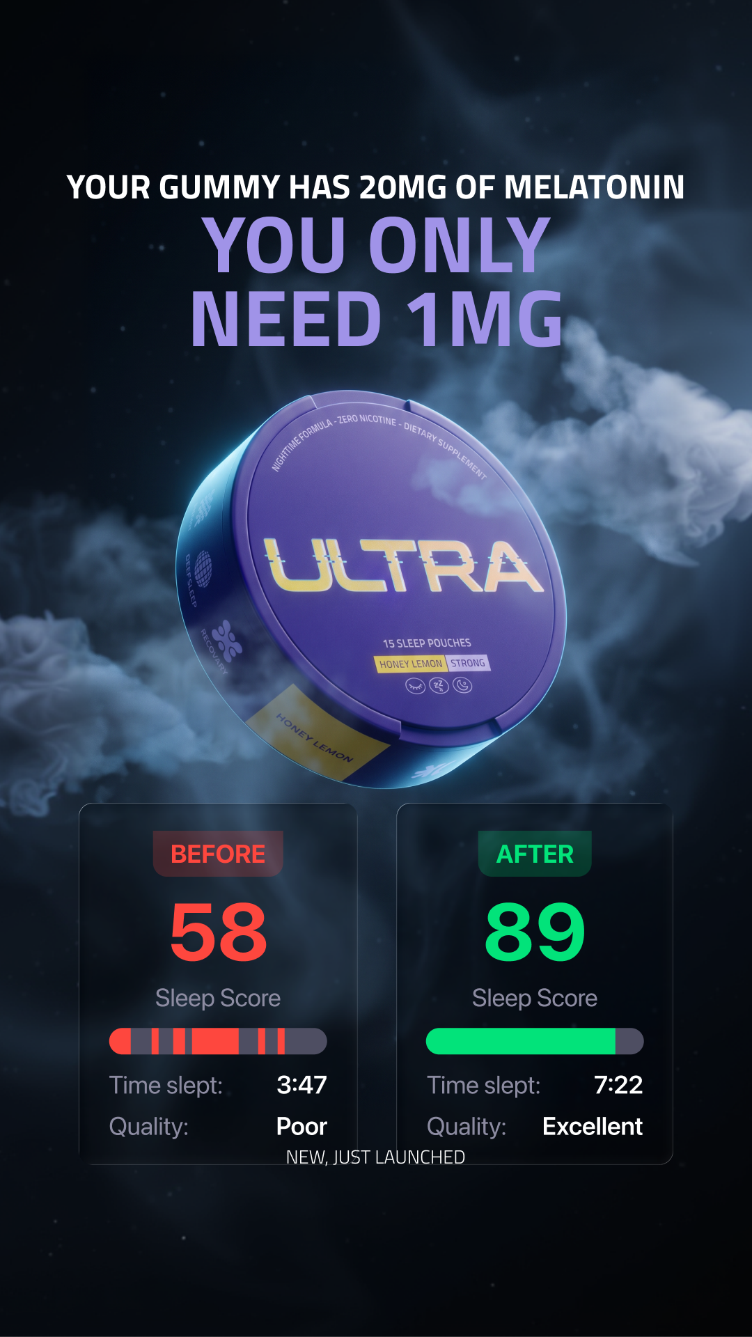 Ultra Pouches Facebook ad