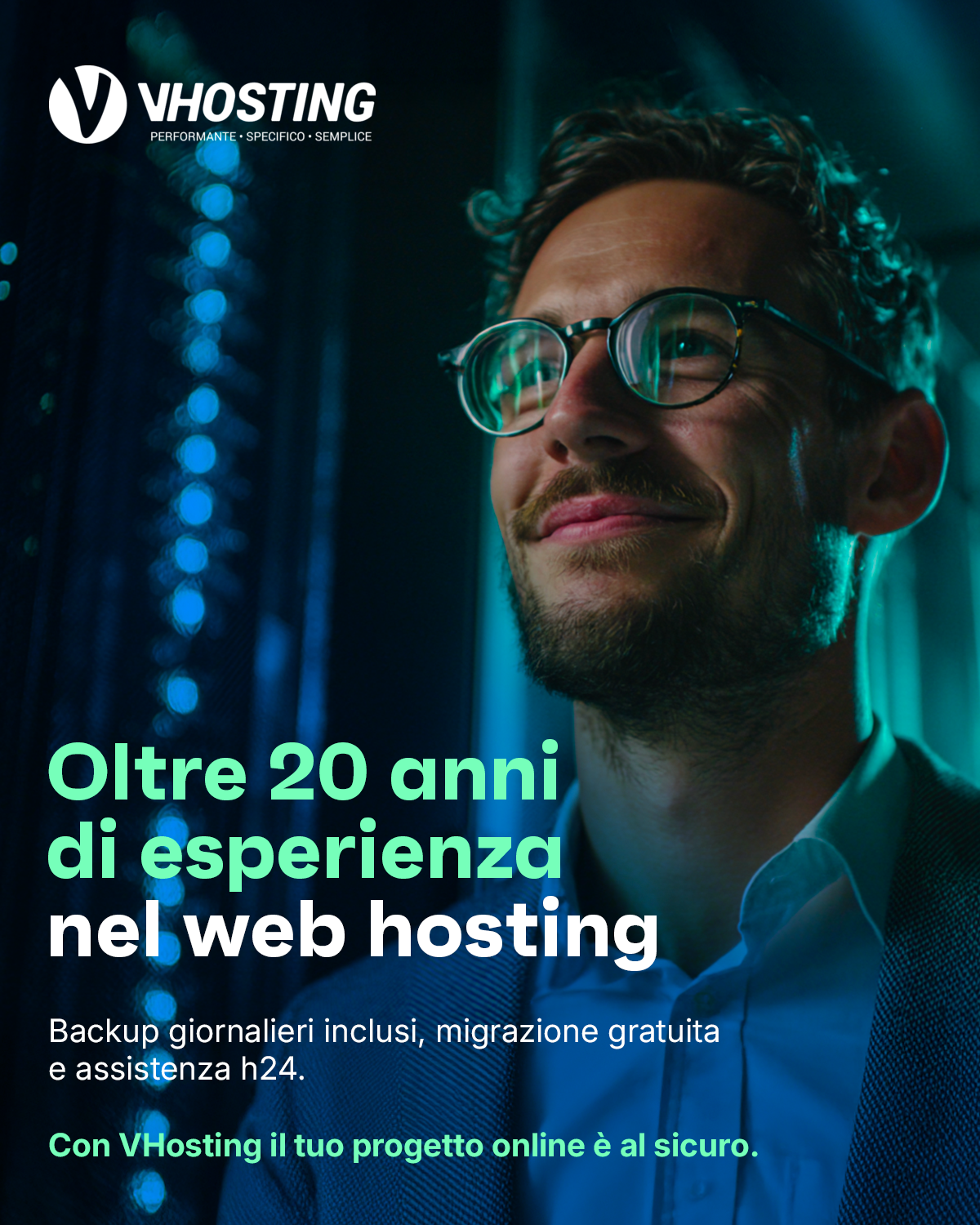 VHosting Solution Facebook ad