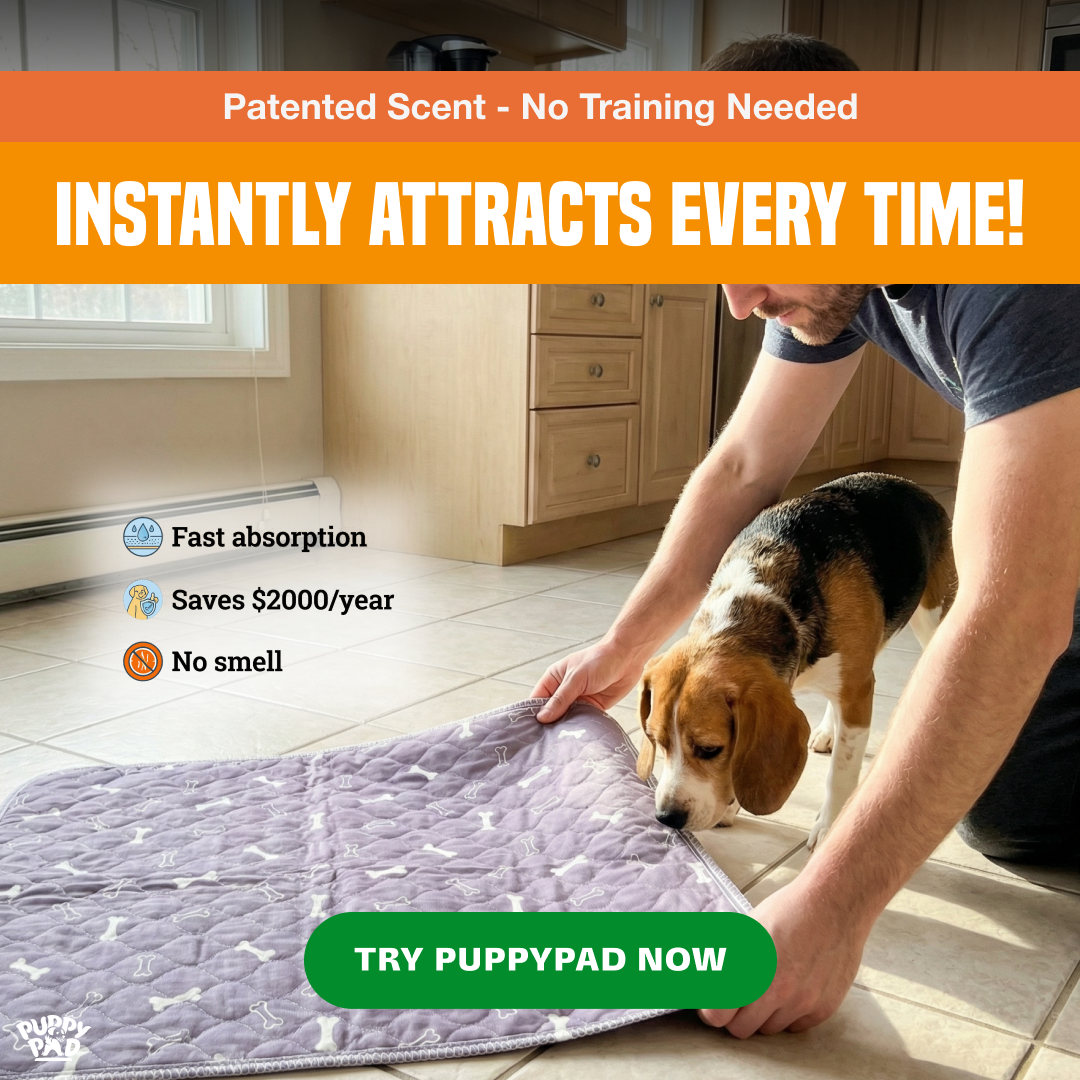 PuppyPad Facebook ad