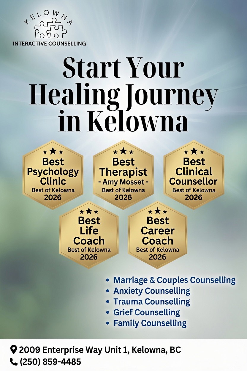 Interactive Counselling Ltd. Facebook ad: Take the first step to healing