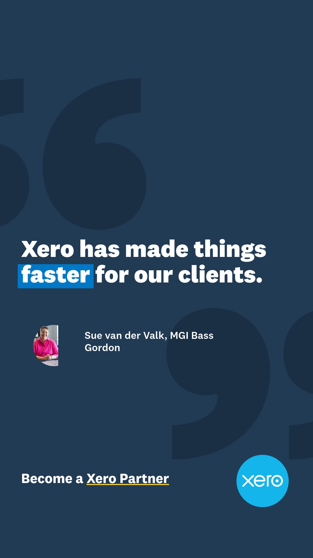 Xero Facebook ad