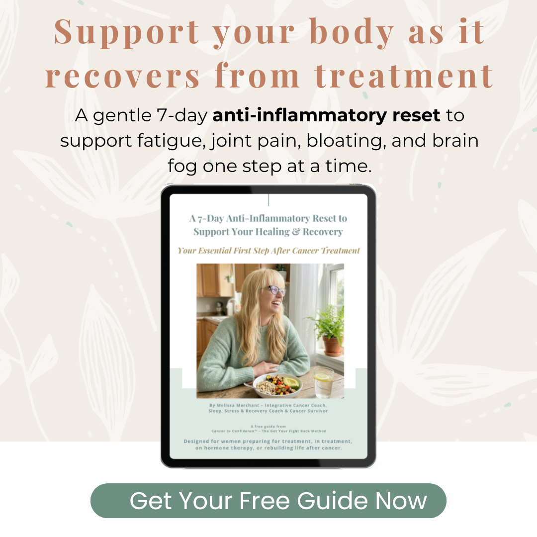 Melissa Merchant - Cancer Coach Facebook ad