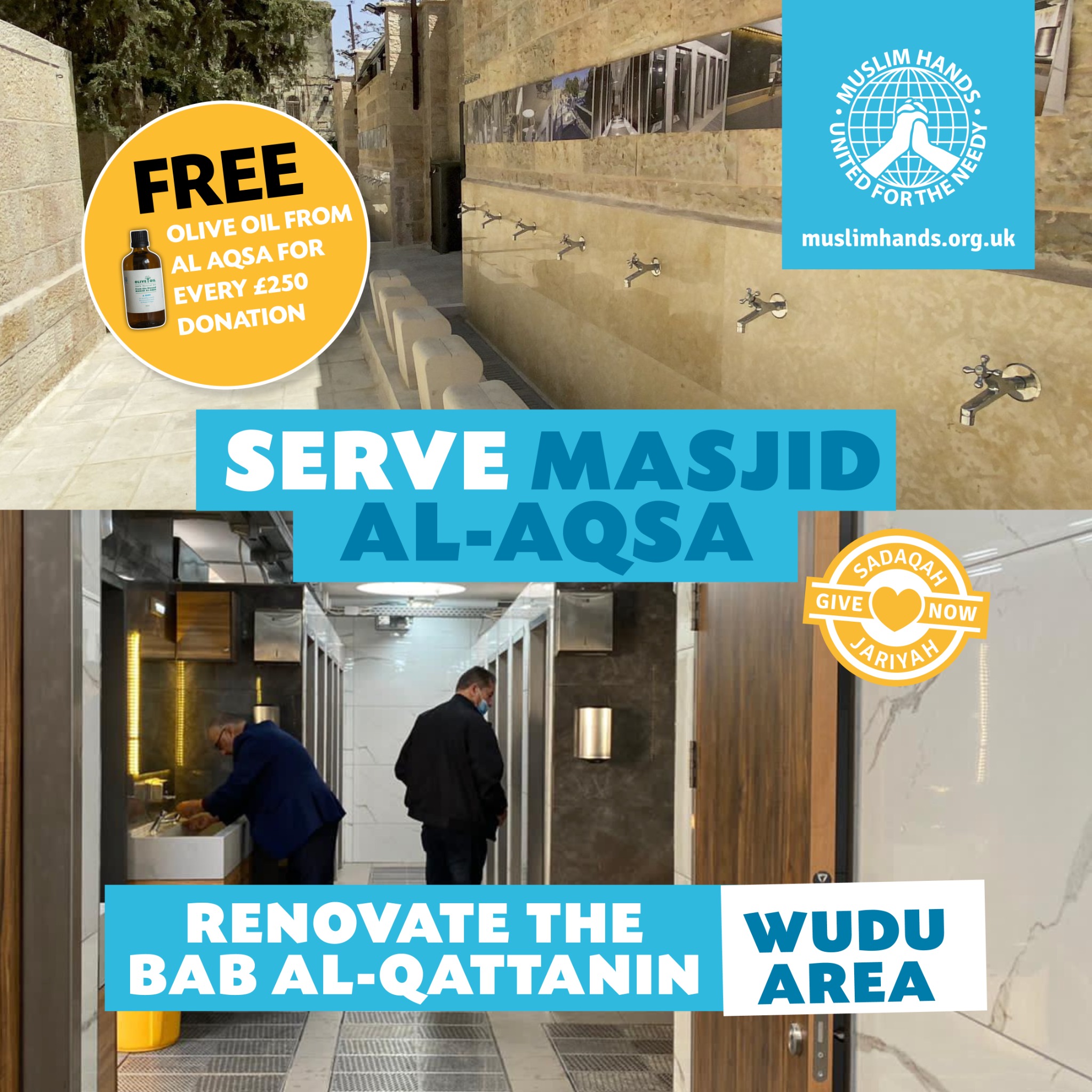 Muslim Hands Facebook ad