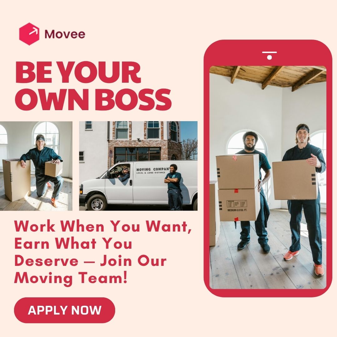 Movee Facebook ad: Furniture Removalists, We Want You!