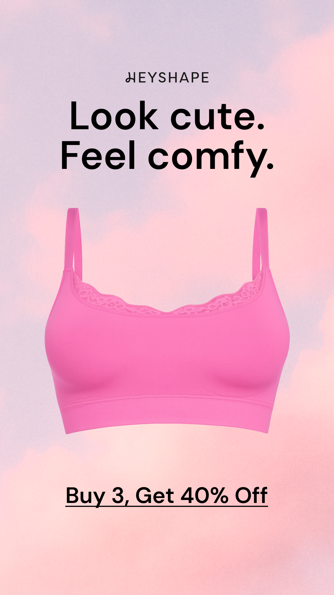 HeyShape Facebook ad