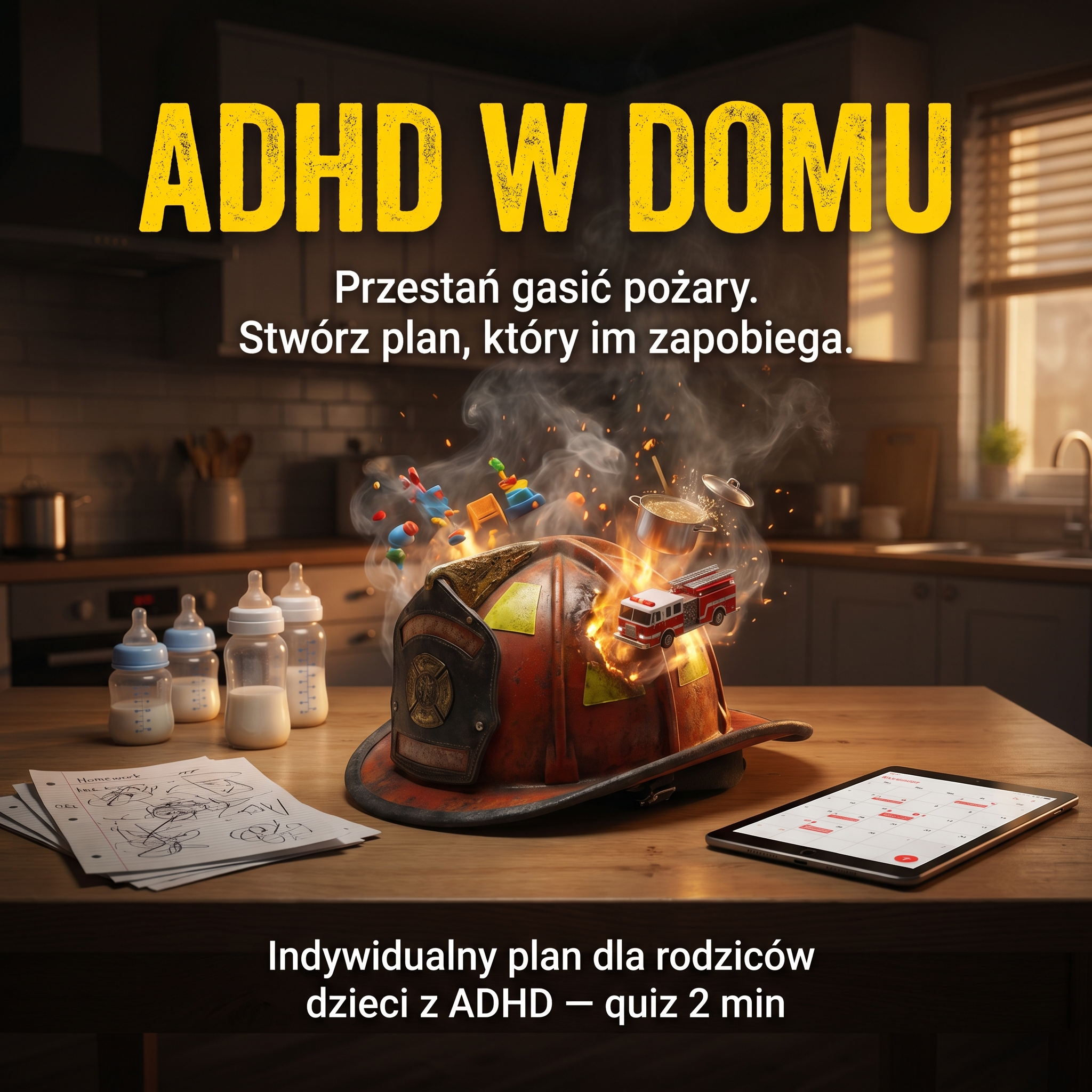 Najlepszy Rodzic Facebook ad: Zamień ADHD Swojego Dziecka w Jego Największą Supermoc