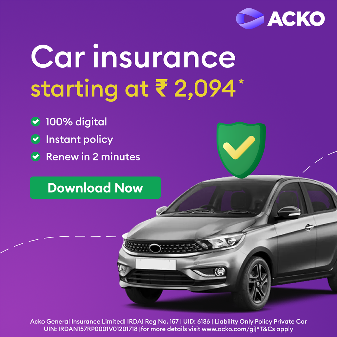 ACKO Facebook ad