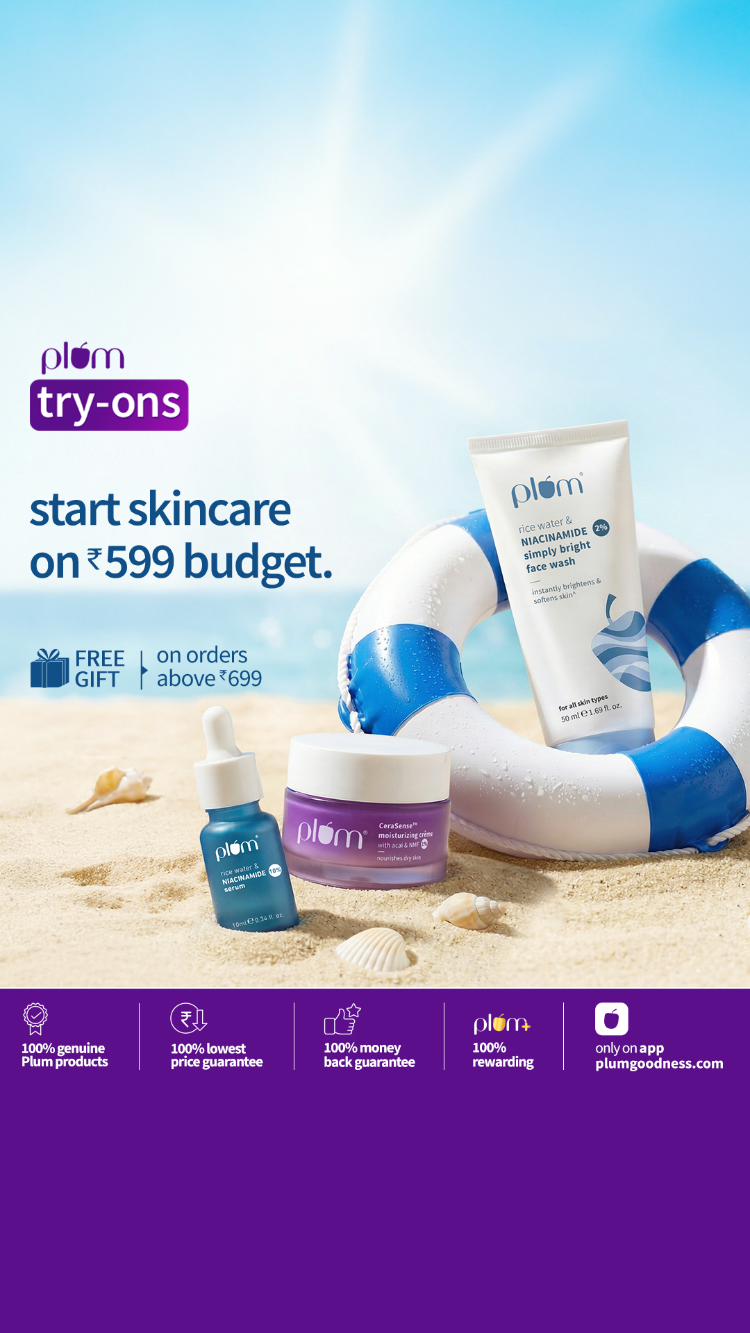 Plum Facebook ad