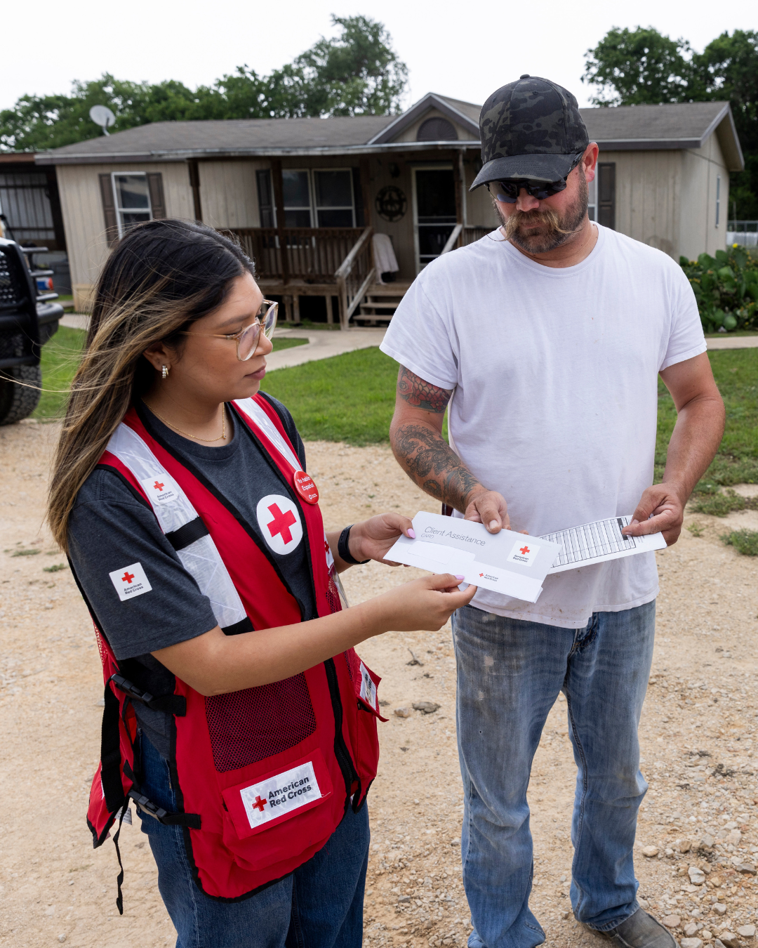 American Red Cross Facebook ad