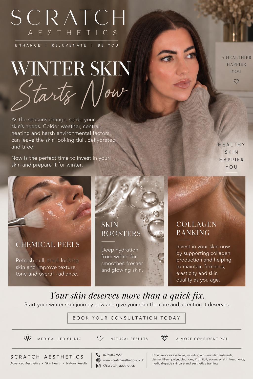 Scratch Aesthetics Facebook ad