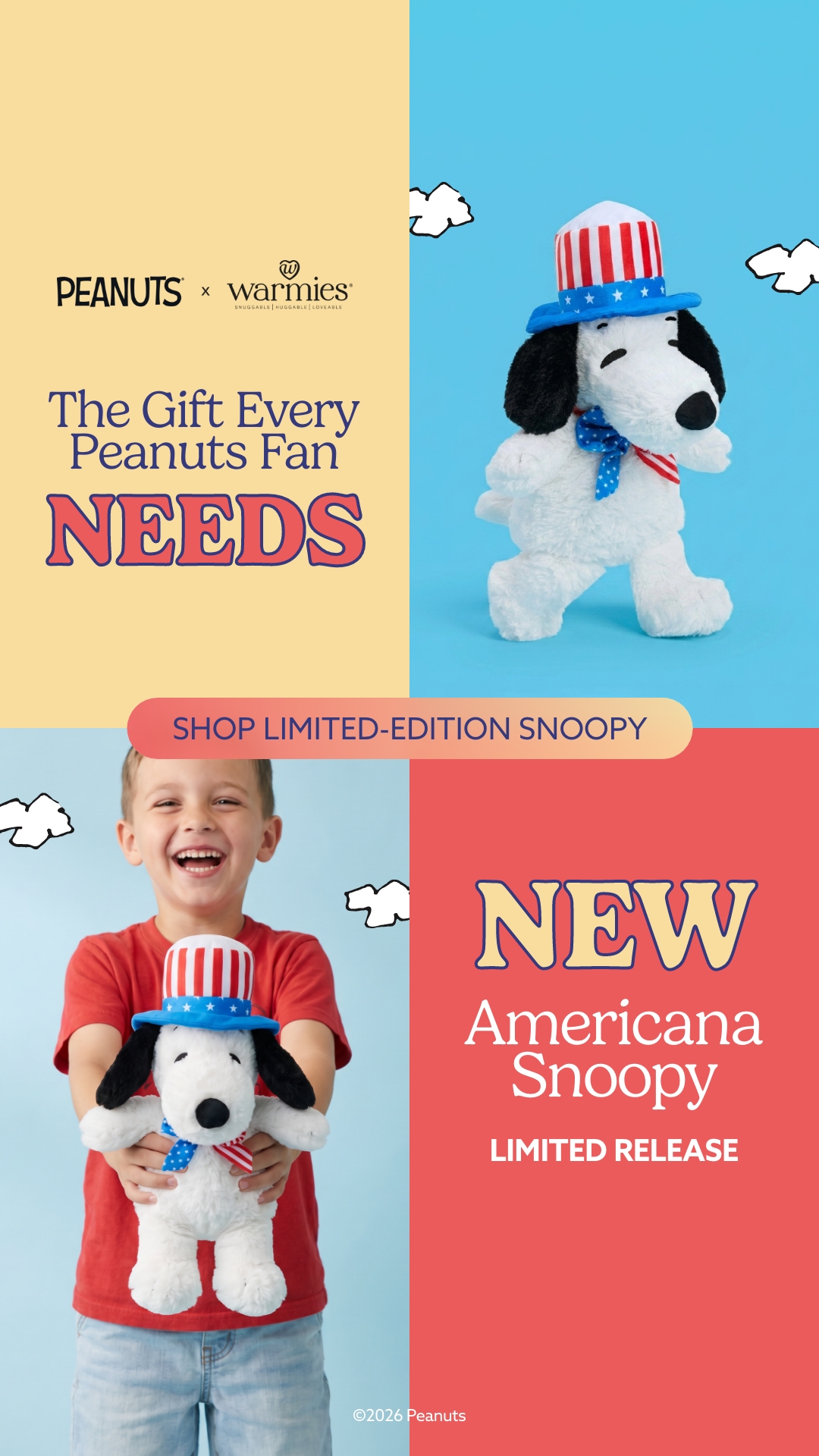 Warmies USA Facebook ad