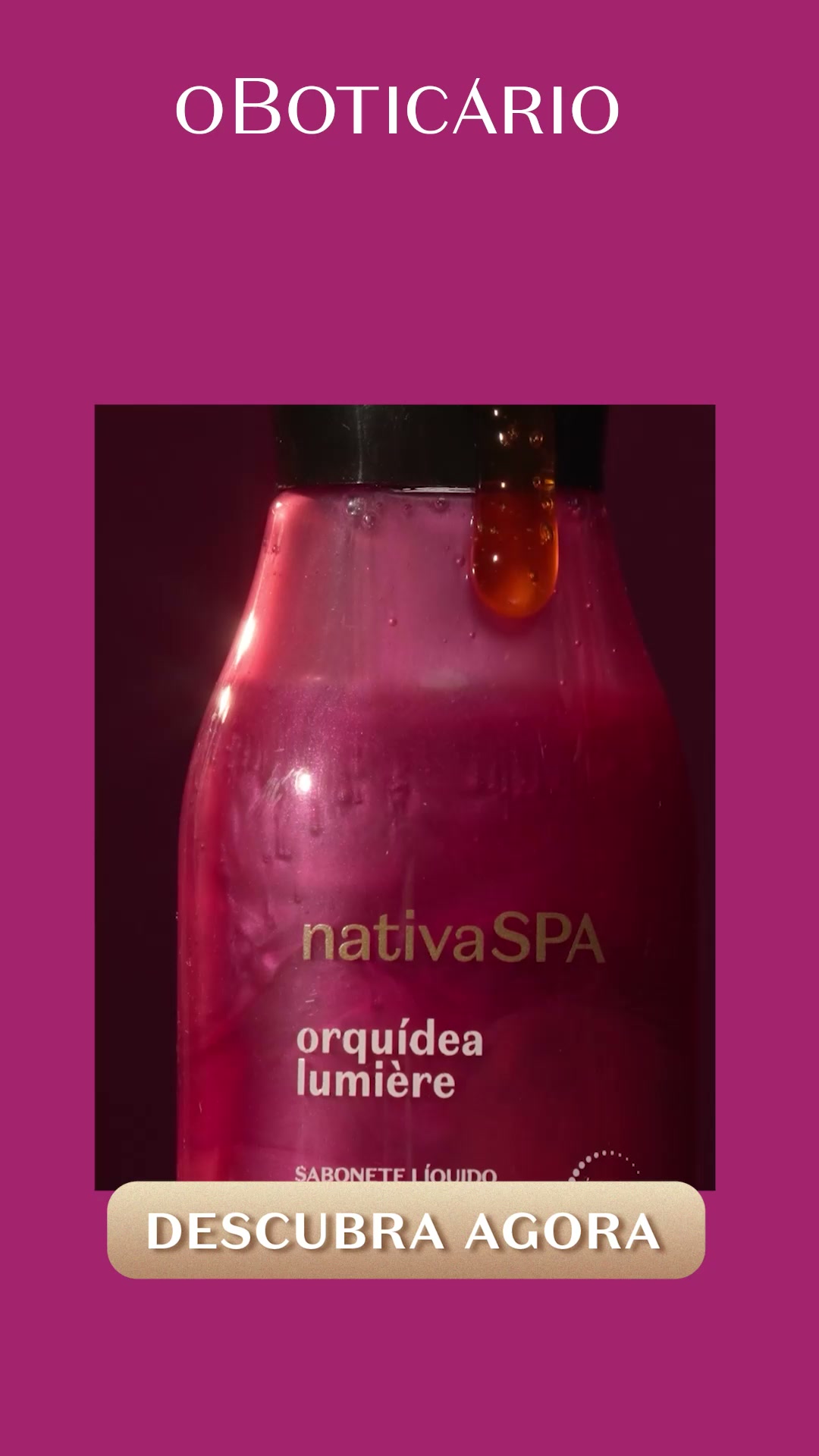 O Boticário Facebook ad: Perfuração marcante a noite toda
