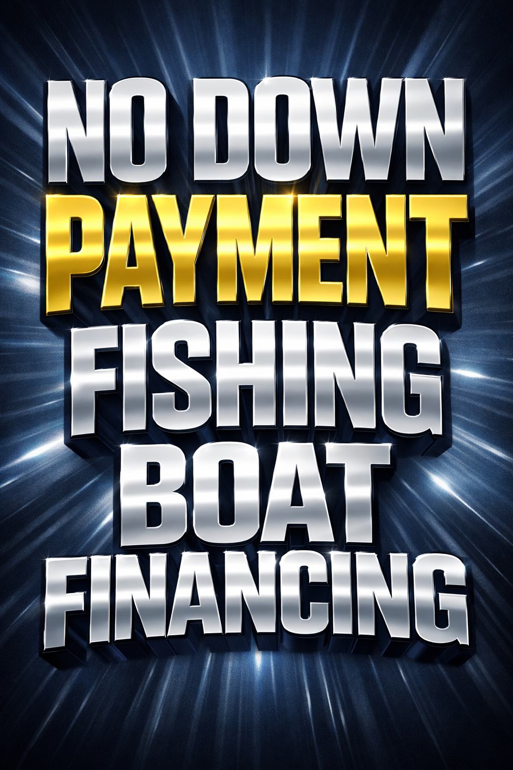 Guide Grove Facebook ad: No Down Payment Boat Financing Options
