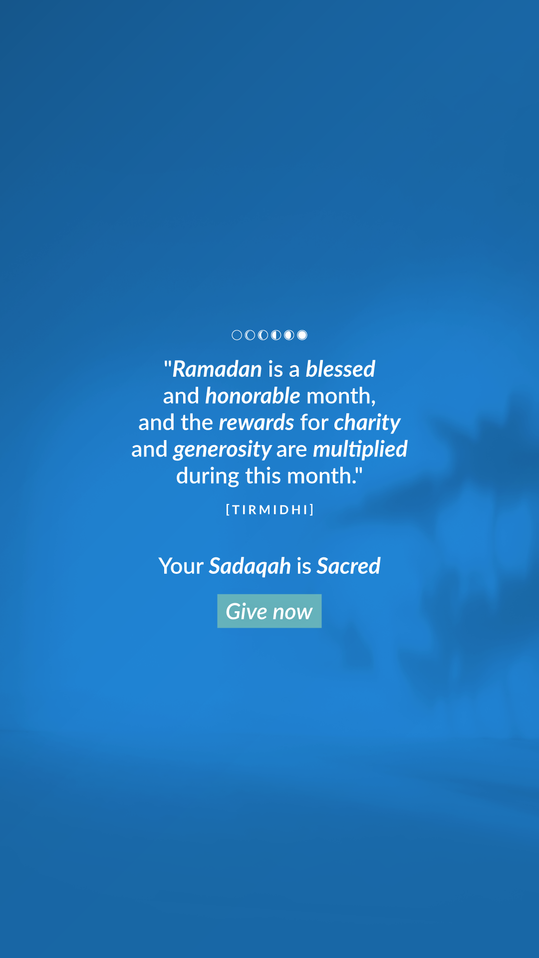 Islamic Relief UK Facebook ad