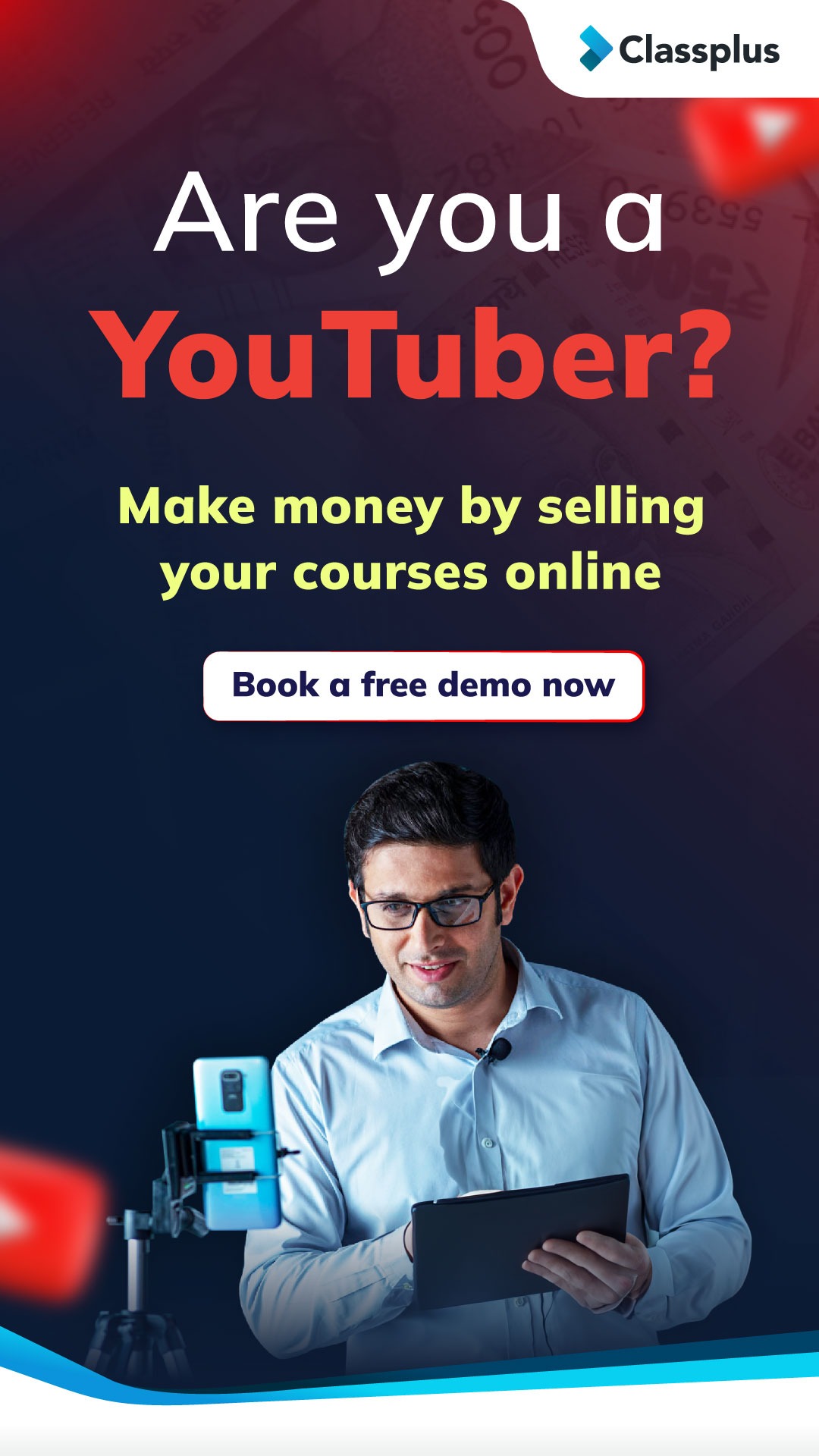 Classplus Facebook ad