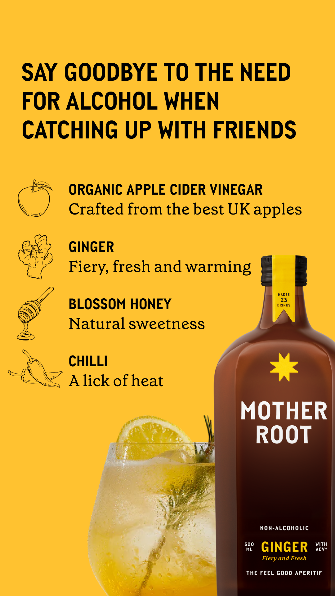 Mother Root Drinks Facebook ad