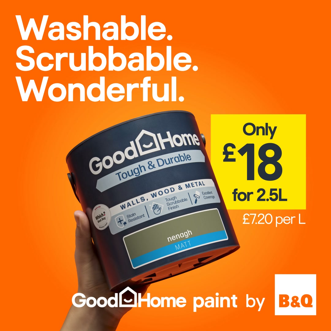 B&Q Facebook ad from Aug 10, 2026