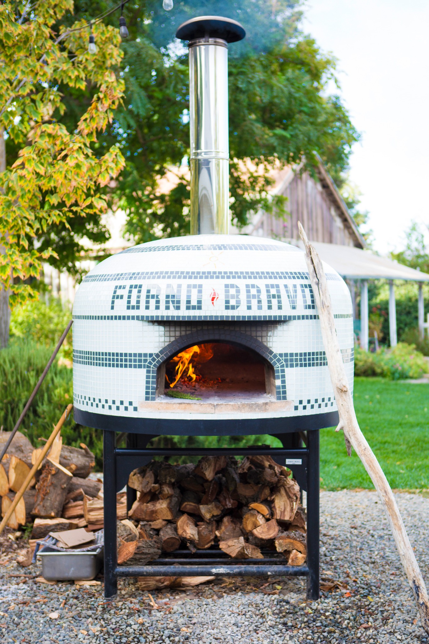 Forno Bravo Facebook ad: Create your own oasis.