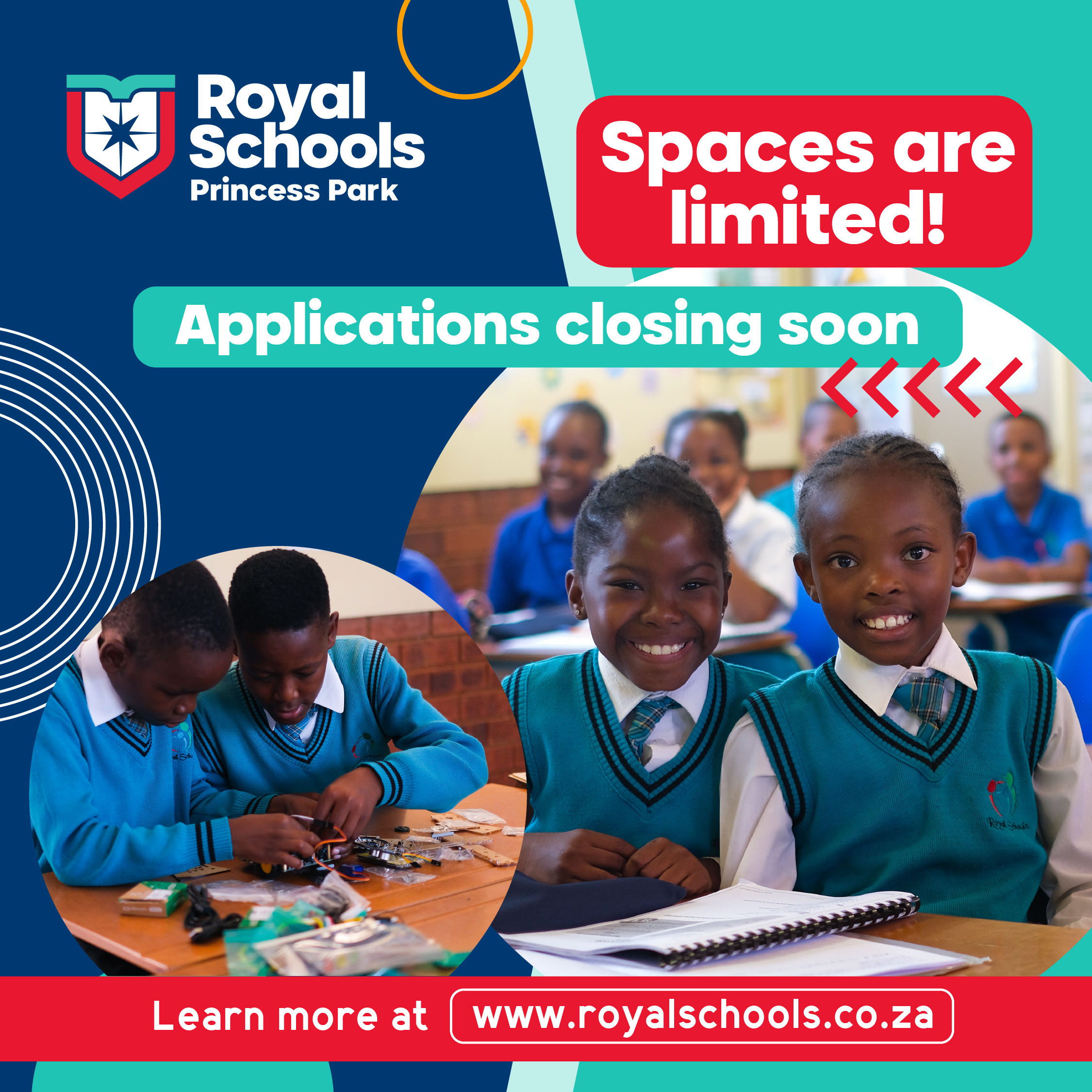 Royal Schools Princess Park Facebook ad: !DON'T MISS OUT!