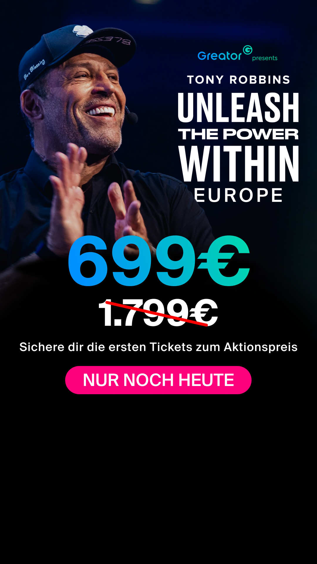 Greator Facebook ad