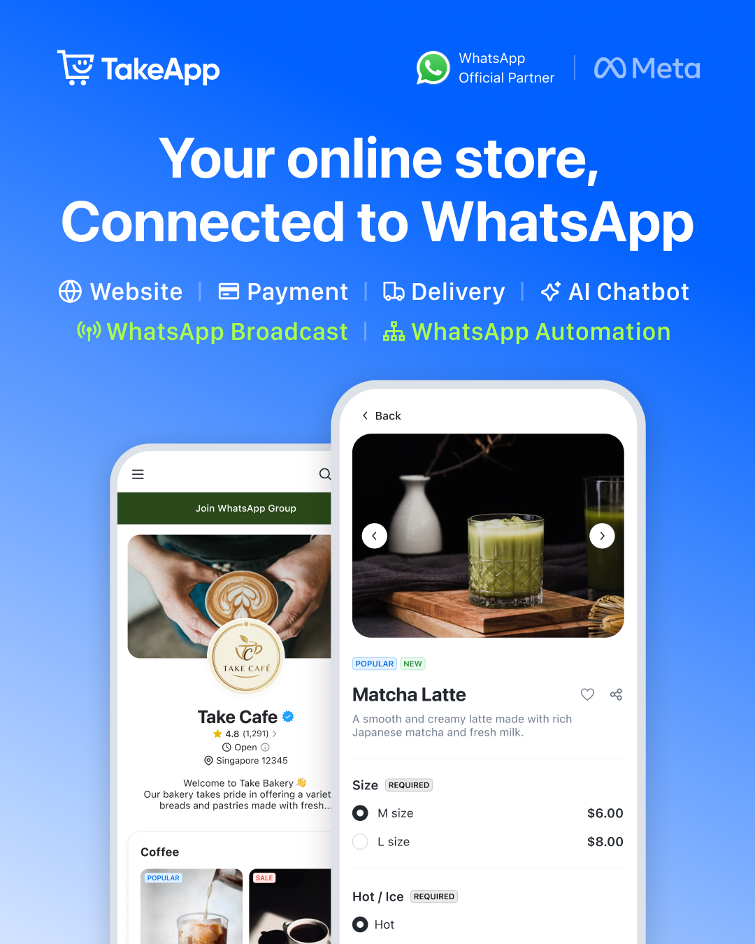 Take App Facebook ad