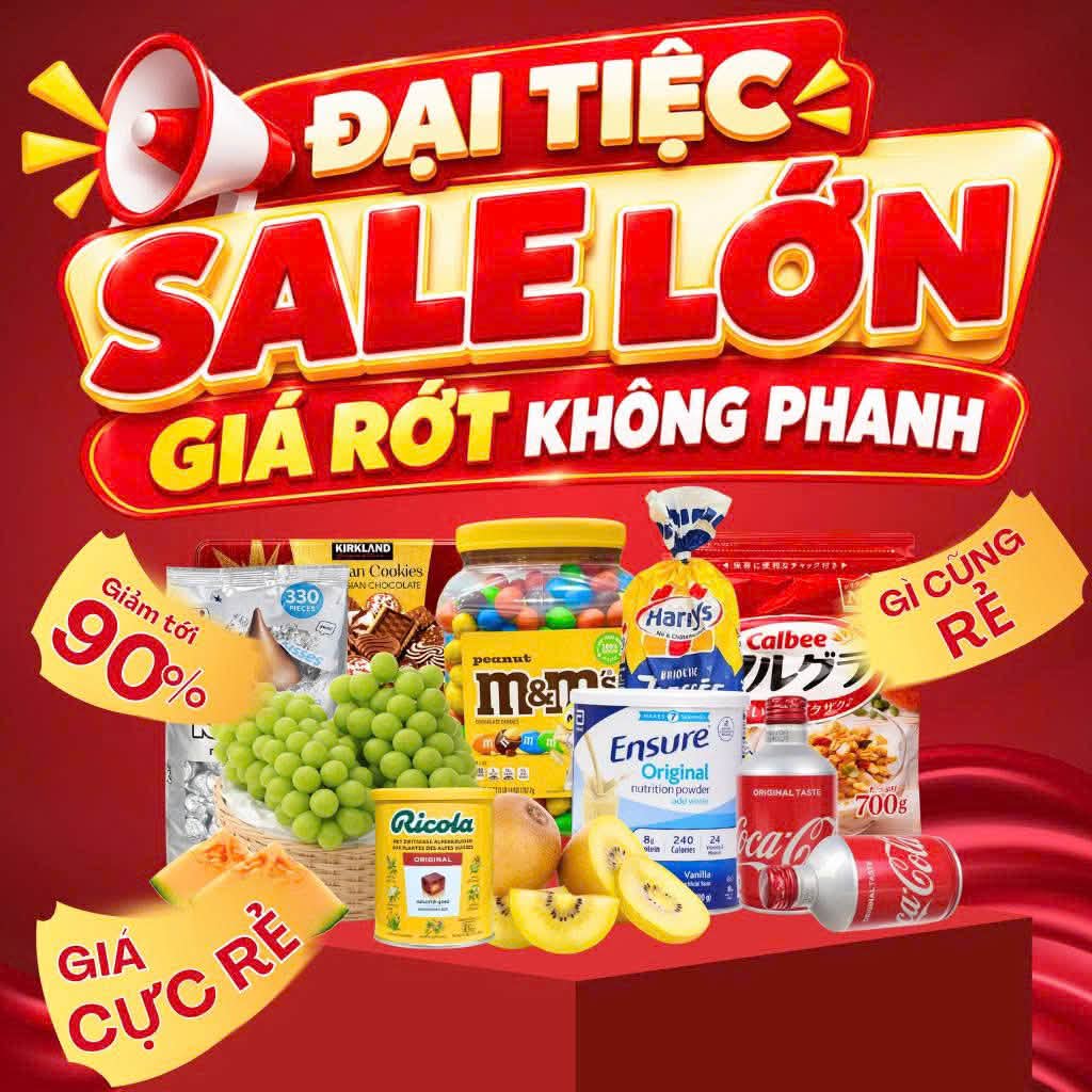 Siêu Thị Luxy Facebook ad: XẢ HÀNG TỒN, RẺ HẾT HỒN