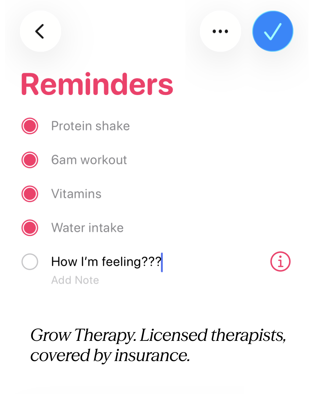 Grow Therapy Facebook ad