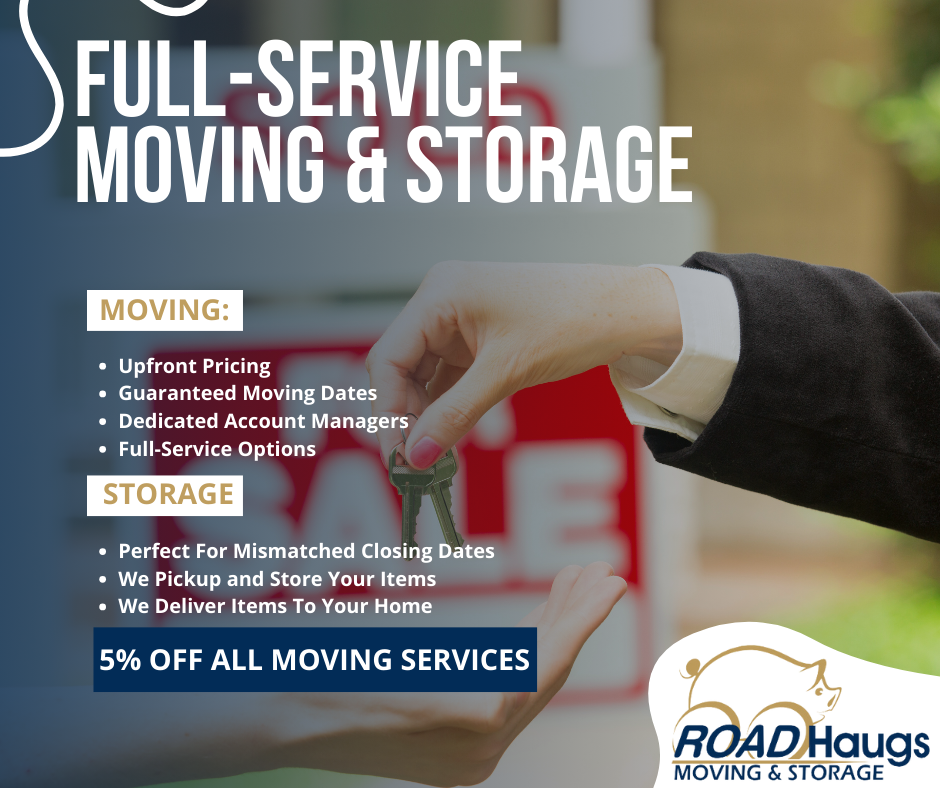 Road Haugs Moving & Storage Facebook ad: Highest-Rated Movers in Charlotte!