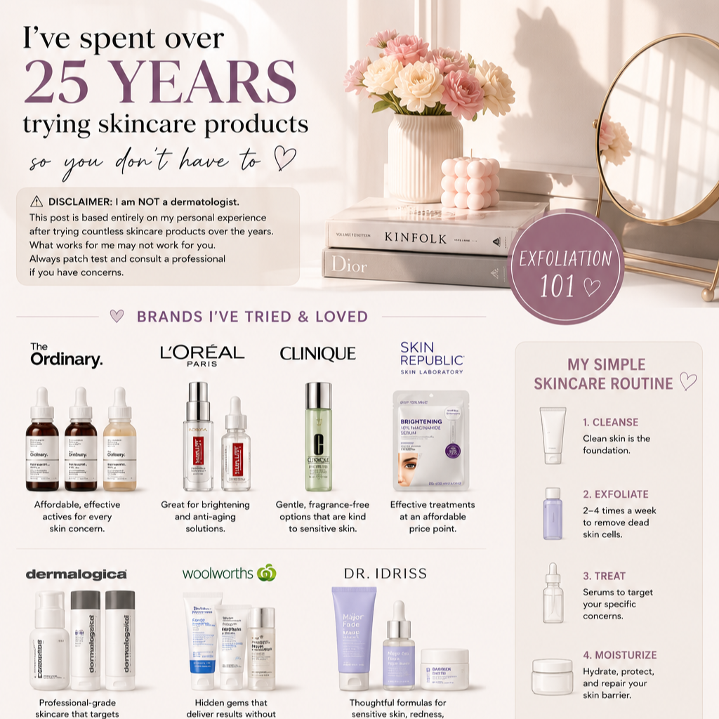 The Rec Shelf Facebook ad: Want healthier, glowing skin without the confusion?