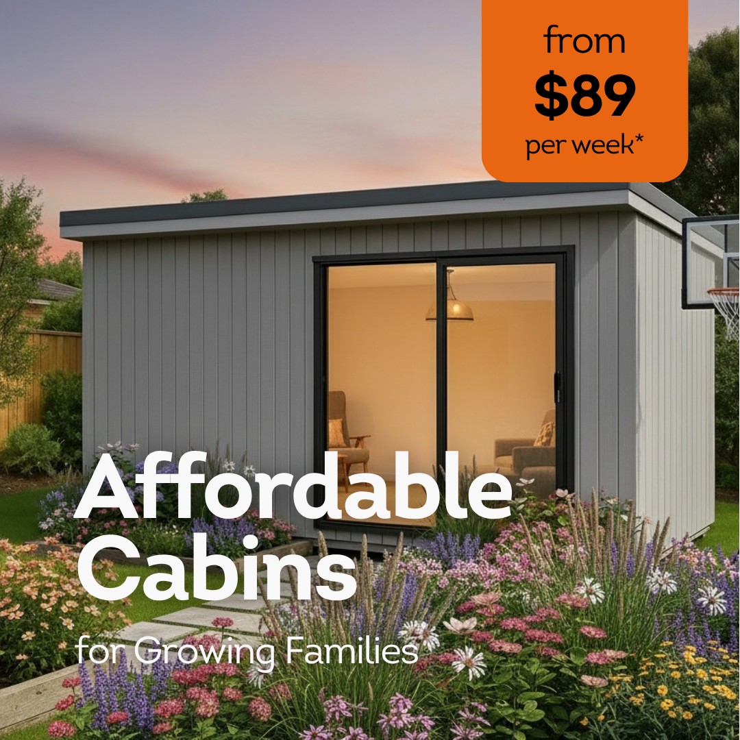 Cabins Direct Facebook ad