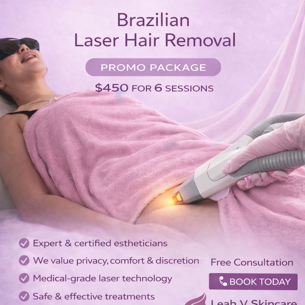 Leah V Skin Care & Laser Clinic Facebook ad