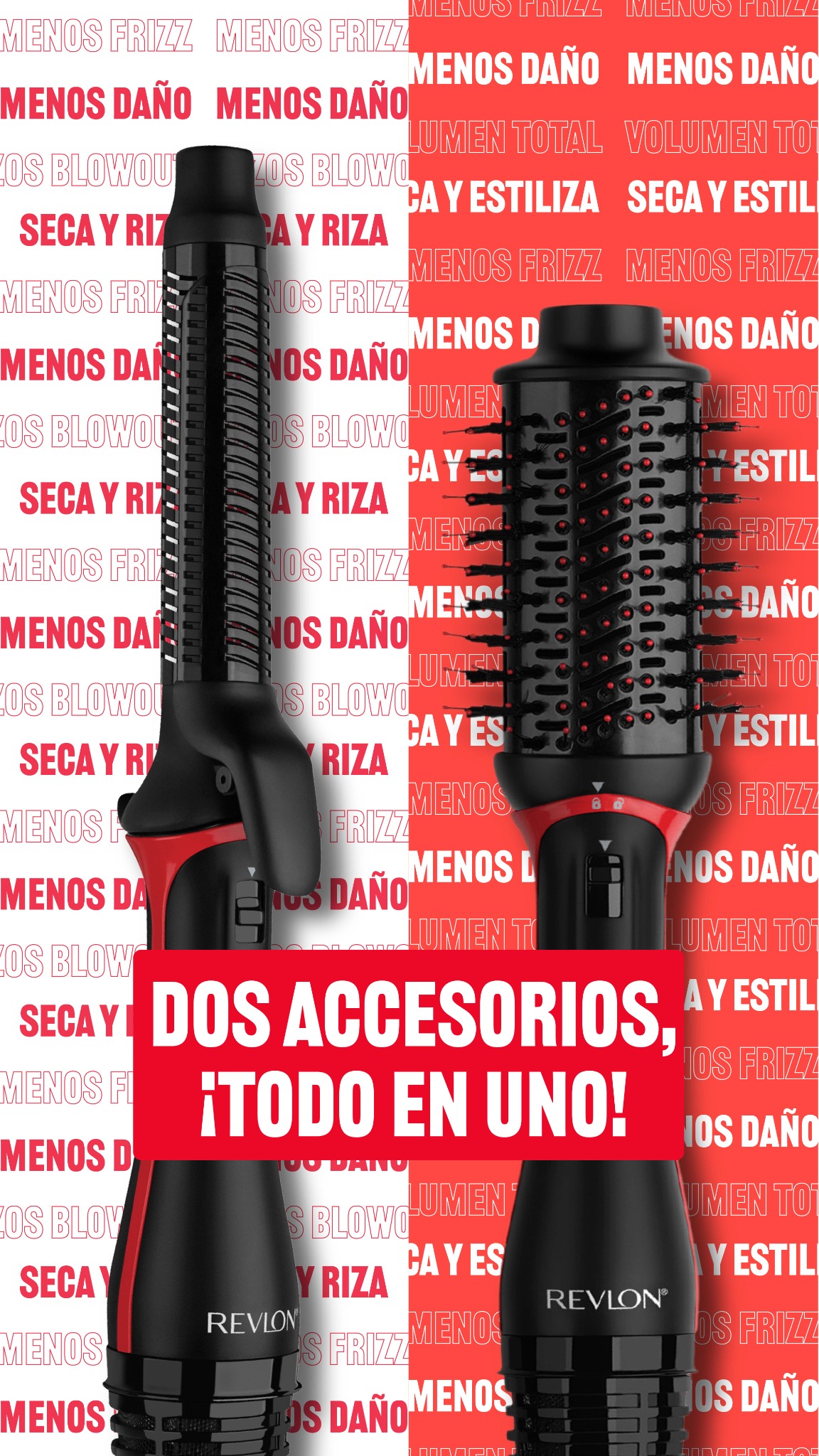 Revlon Hair Tools Latam Facebook ad